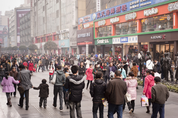 Consommation chinoise par Shutterstock Consommation chinoise par Shutterstock