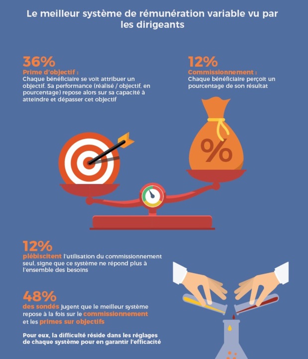 87 % des dirigeants pensent que la rémunération variable est utile 87 % des dirigeants pensent que la rémunération variable est utile