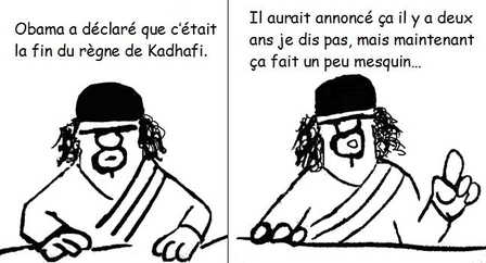 Kadhafi, une fin qui se fait attendre...