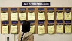 Le taux de chômage peine à descendre sous la barre des 9 %.