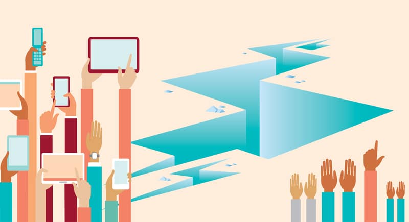 L'inégalité digitale se creuse