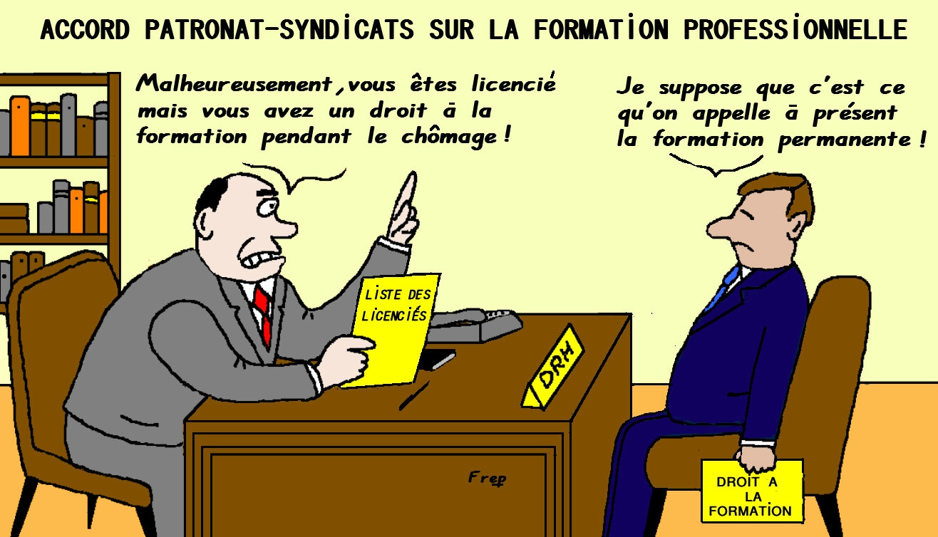 Vive Le Nouveau Droit A La Formation
