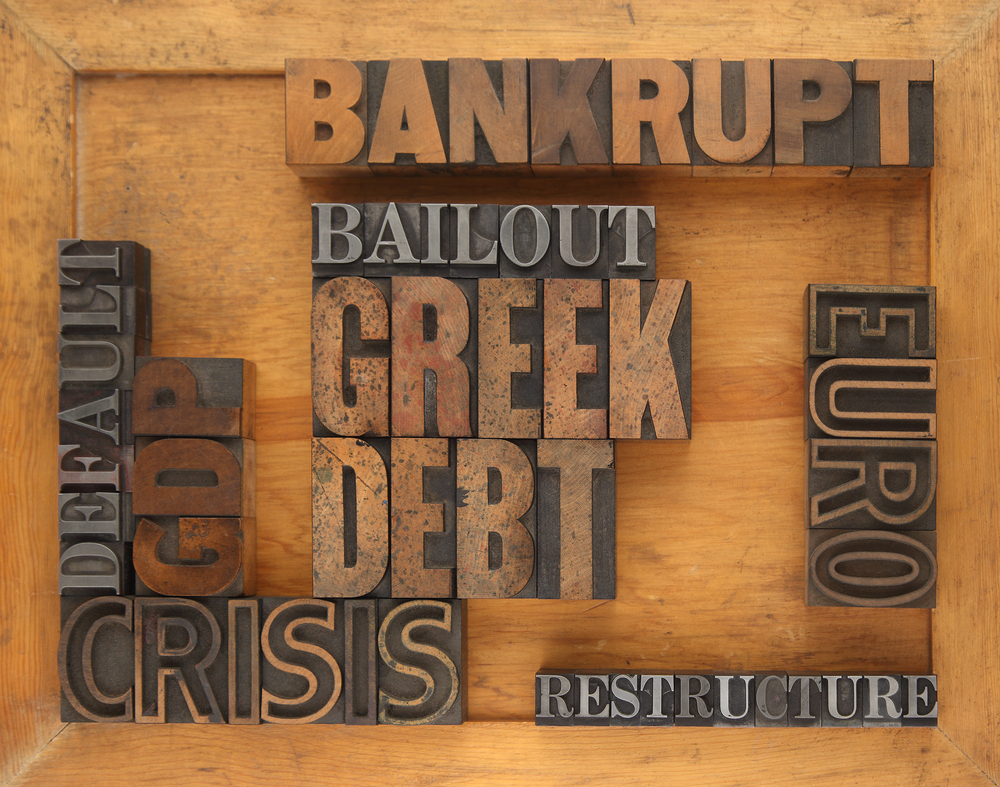 Crédit : dette grecque par Shutterstock